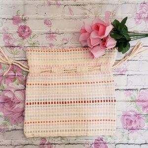 Vintage Handmade Cinch Bag